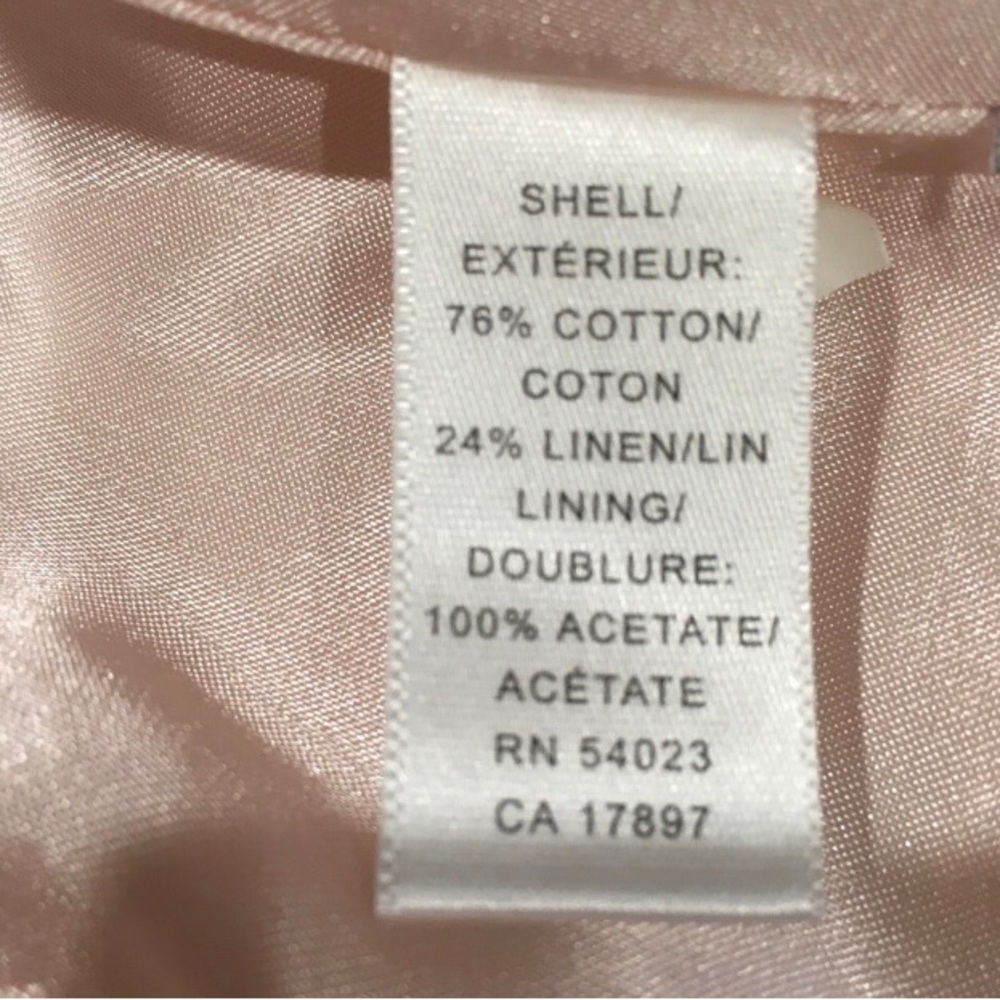 Banana Republic Elegant Pink Quilted Coat M - Picture 4 of 4